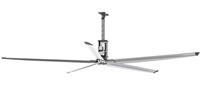 16 Ft. Altra Air Sailfin (HVLS) High Volume Low Speed Industrial Ceiling Fans (1-1/2 Hp, 208/230V, 1 Ph, 127,033 CFM, Var. Speed)